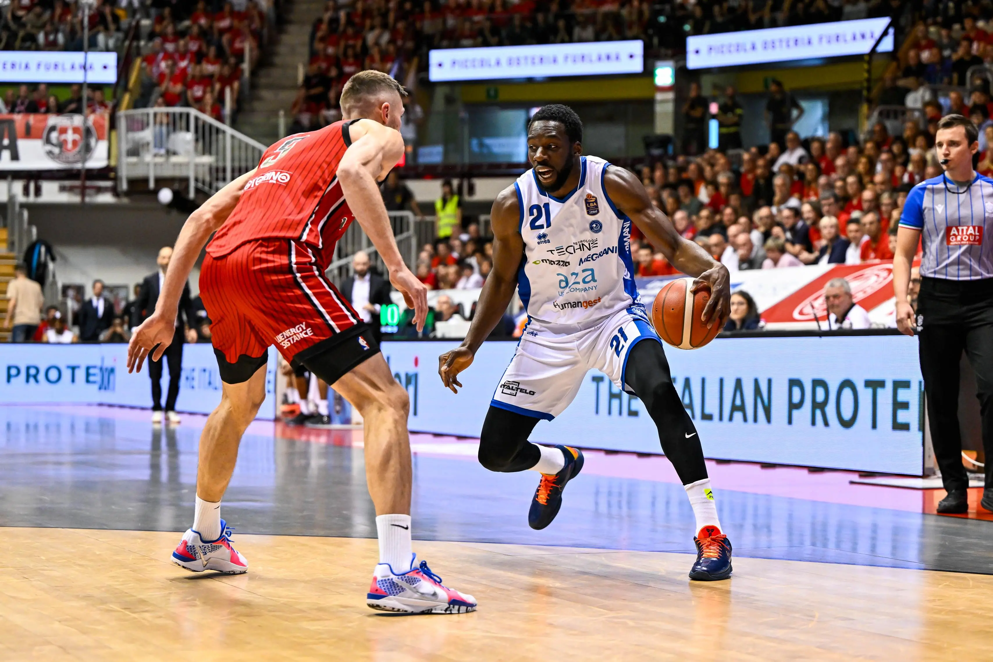 Joseph MobioPallacanestro Trieste - Germani BresciaLega Basket Serie A 2025/2026Udine, 19/04/2026Foto G. Lodolo/Ag. Ciamillo Castoria