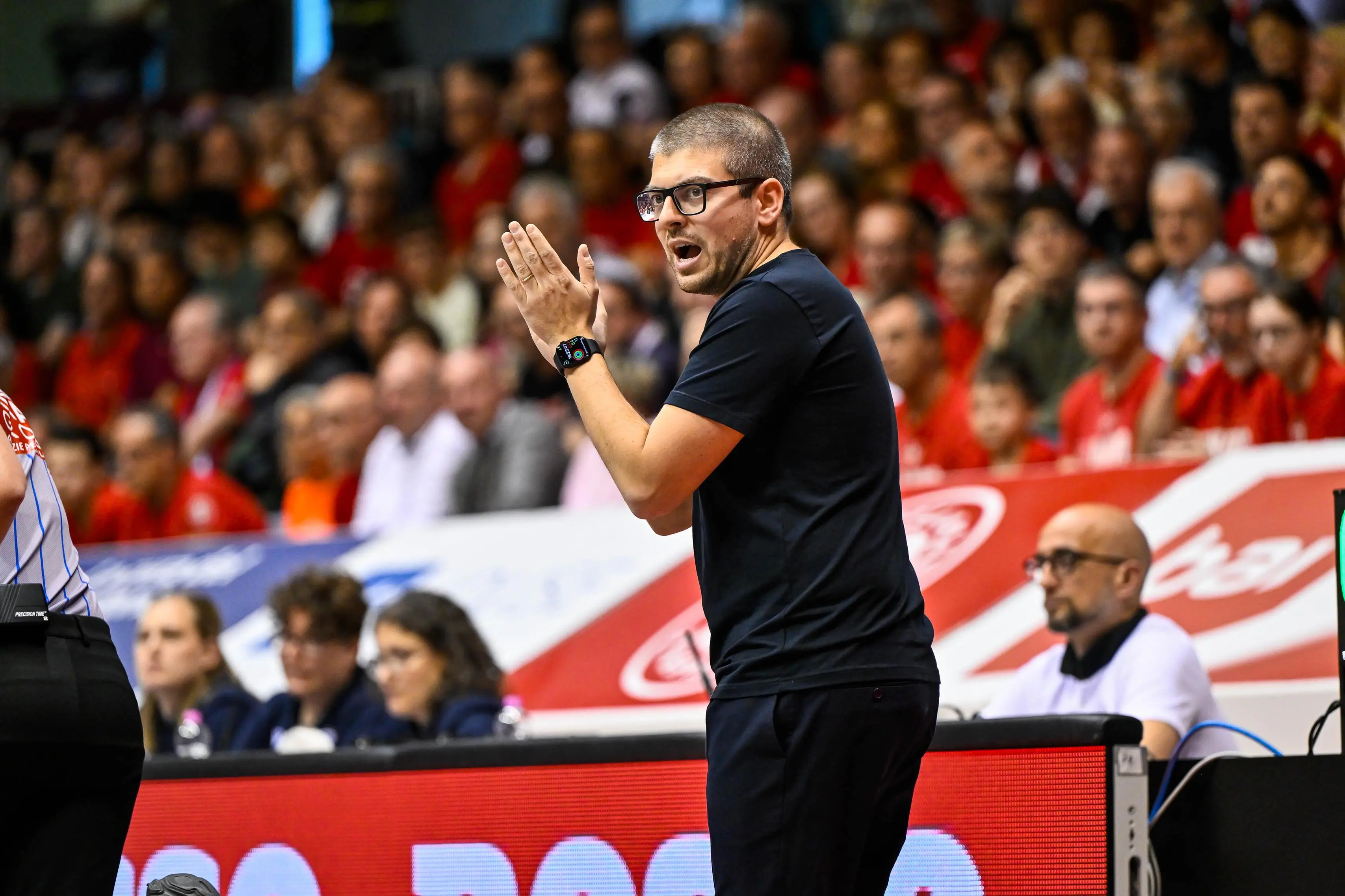 Matteo CotelliPallacanestro Trieste - Germani BresciaLega Basket Serie A 2025/2026Udine, 19/04/2026Foto G. Lodolo/Ag. Ciamillo Castoria