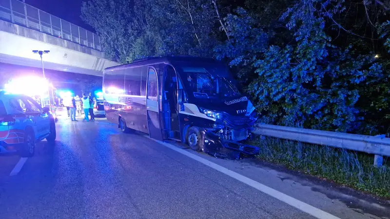 L'incidente frontale a Desenzano