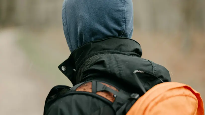 L'uomo aveva nascosto la refurtiva in uno zaino