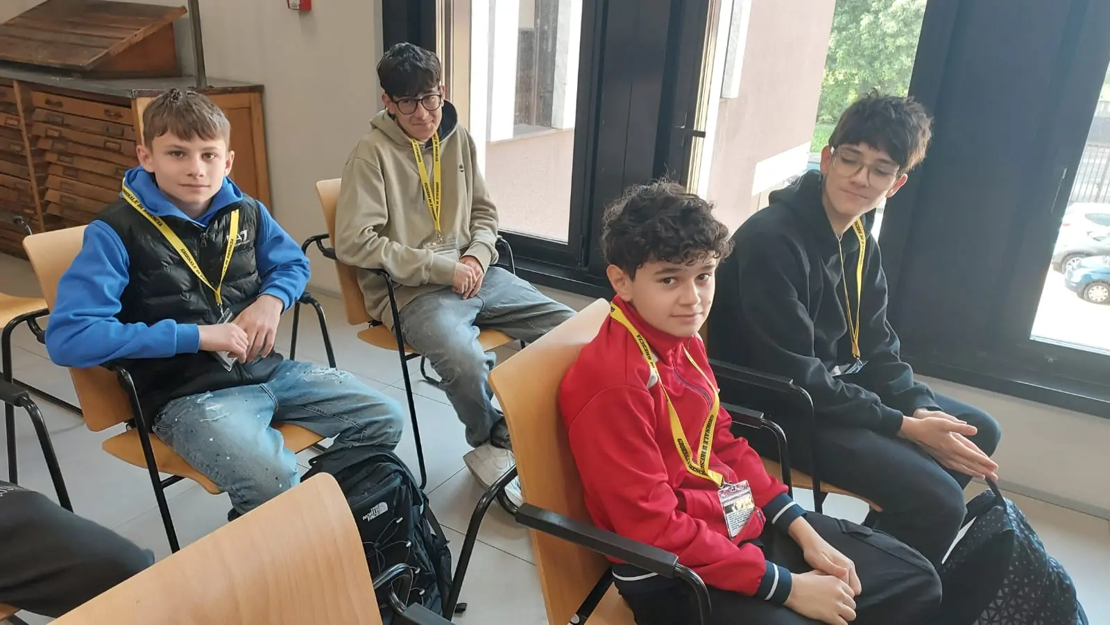 La classe 1B dell’istituto Bonsignori di Remedello in visita al GdB