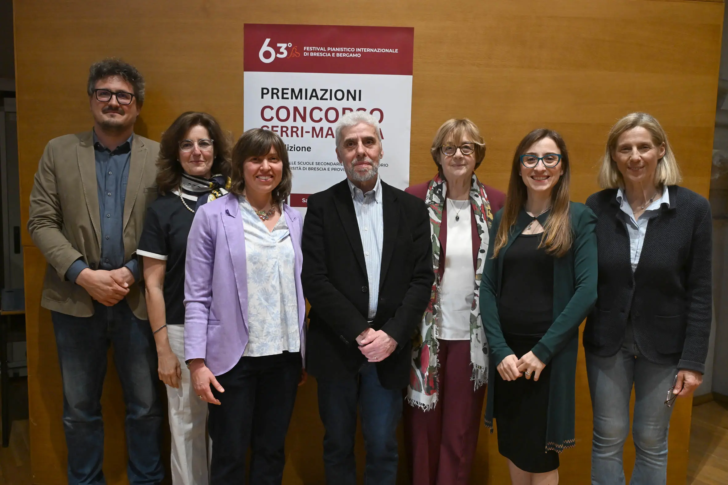 Le premiazioni del concorso "Cerri Mazzola" legato al Festival pianistico