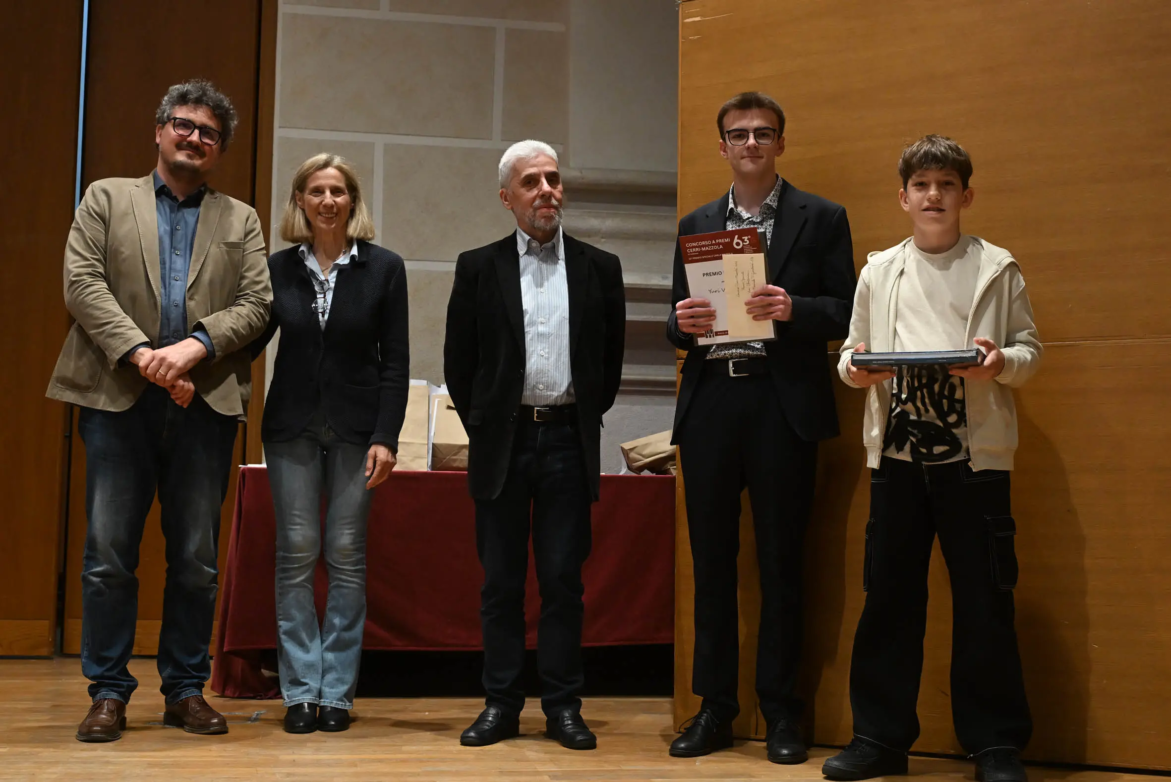 Le premiazioni del concorso "Cerri Mazzola" legato al Festival pianistico