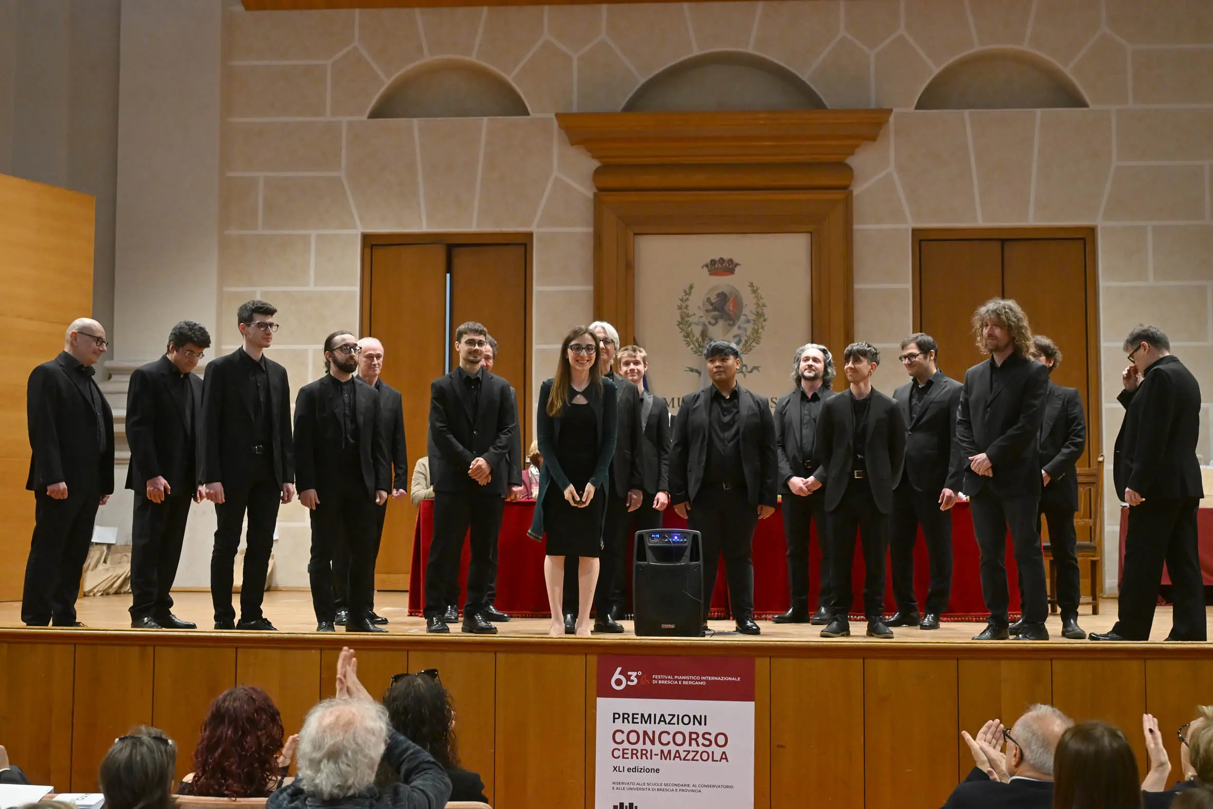 Le premiazioni del concorso "Cerri Mazzola" legato al Festival pianistico