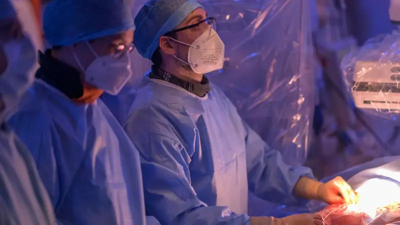 Il lavoro di squadra è stato fondamentale per la buona riuscita dell'intervento