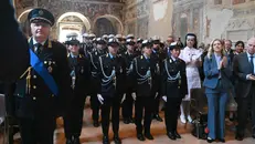 La cerimonia della Polizia Locale in San Cristo a Brescia