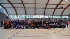 Gli atleti partecipanti alla manifestazione - © www.giornaledibrescia.it