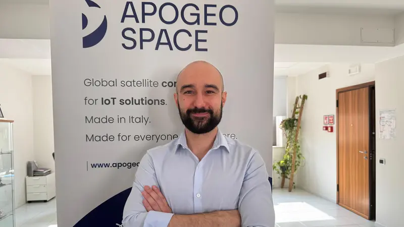 Il fondatore di Apogeo Space, Guido Parissenti