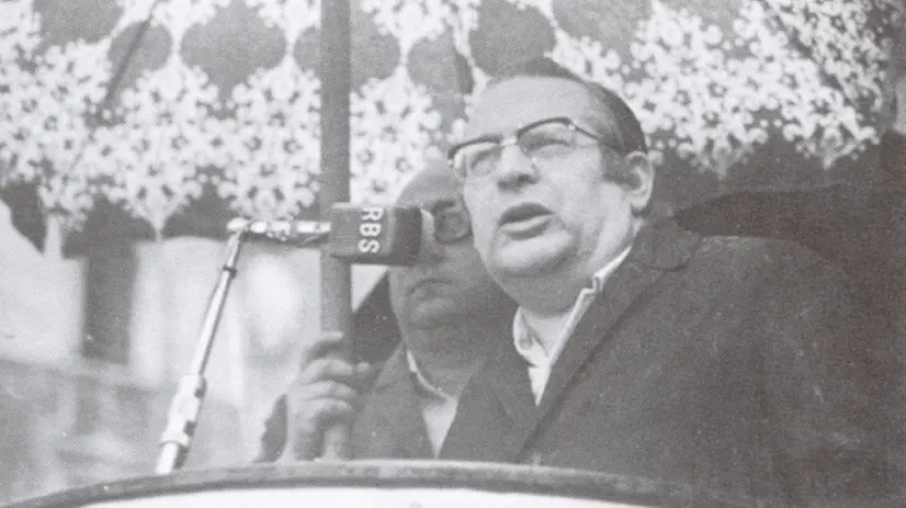 Franco Castrezzati il giorno della strage di piazza Loggia - © www.giornaledibrescia.it