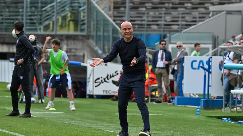 Eugenio Corini scalpita: per i play off vuole la miglior versione del Brescia - Foto New Reporter Pasotti © www.giornaledibrescia.it