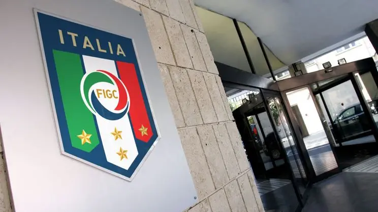 L'ingresso della sede della Figc