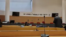 Il processo è in corso a Palazzo di Giustizia