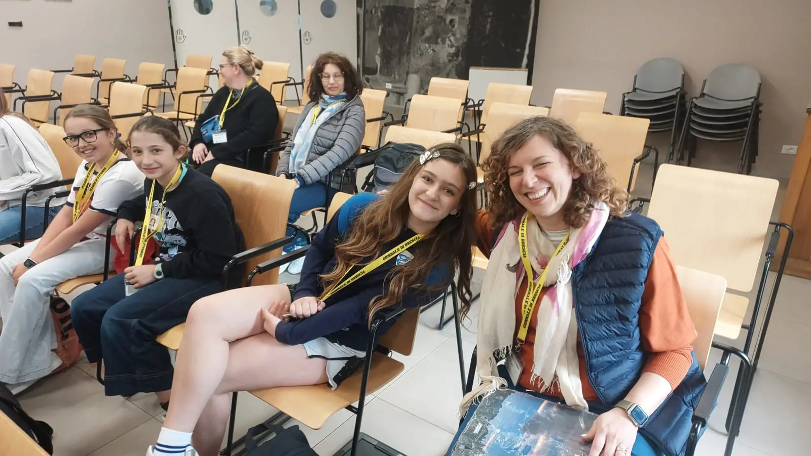 La classe 5A dell’istituto comprensivo Valtenesi di Moniga in visita al GdB