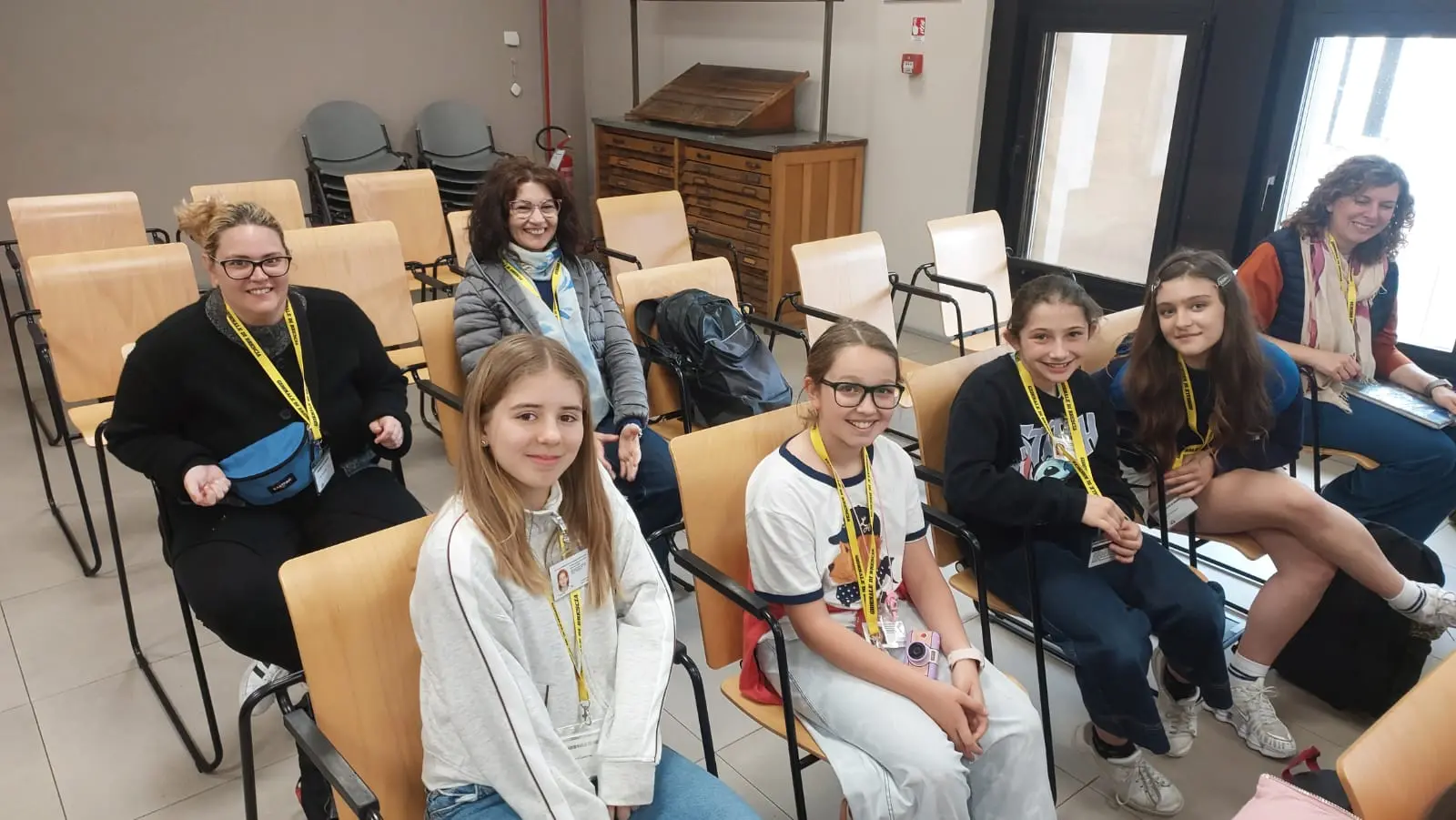 La classe 5A dell’istituto comprensivo Valtenesi di Moniga in visita al GdB