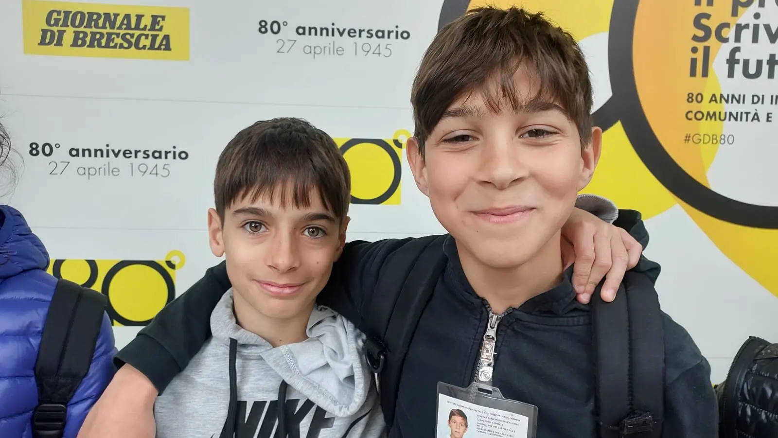 La classe 5A dell’istituto comprensivo Valtenesi di Moniga in visita al GdB