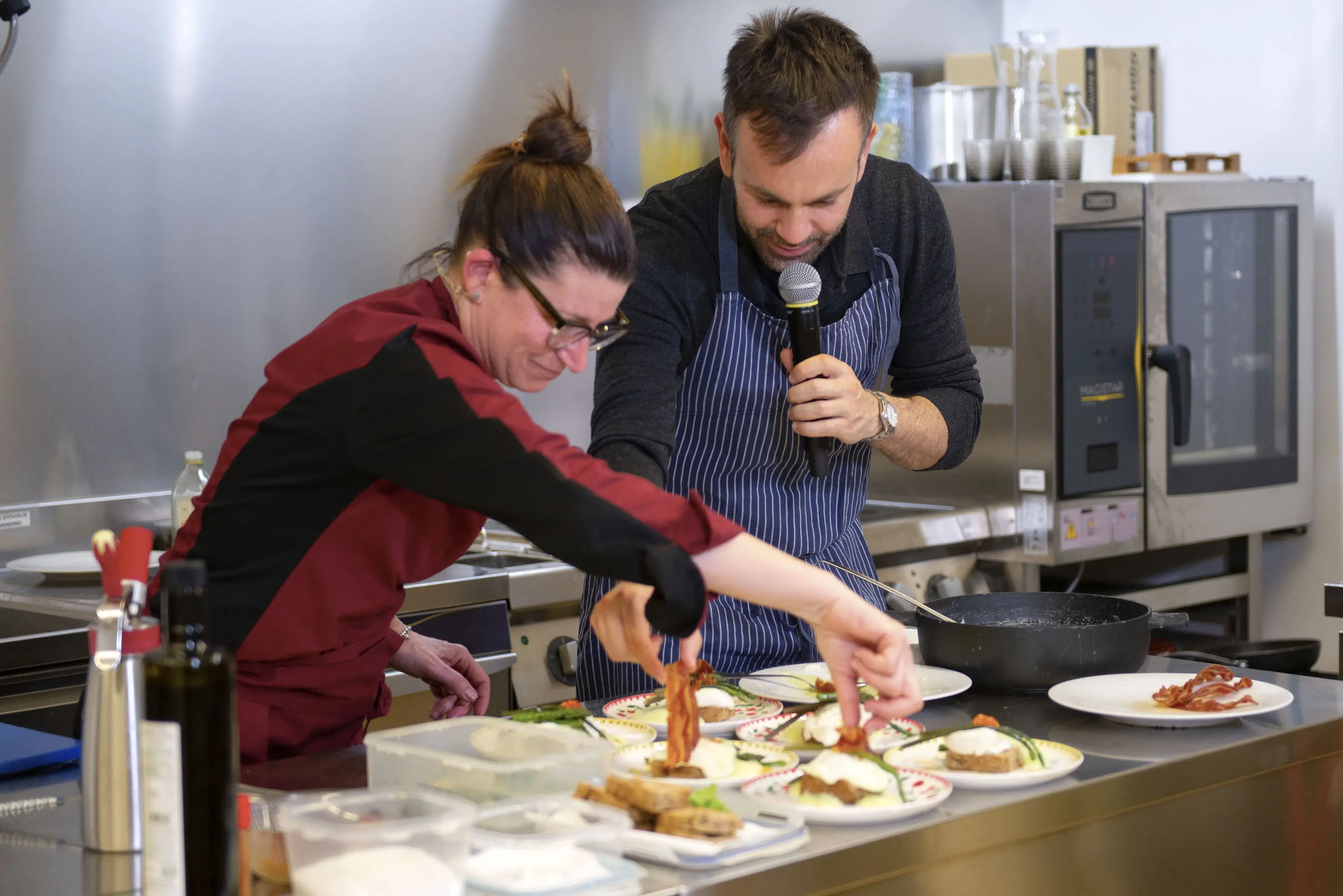 Chef per una notte, la fotogallery della mise en place