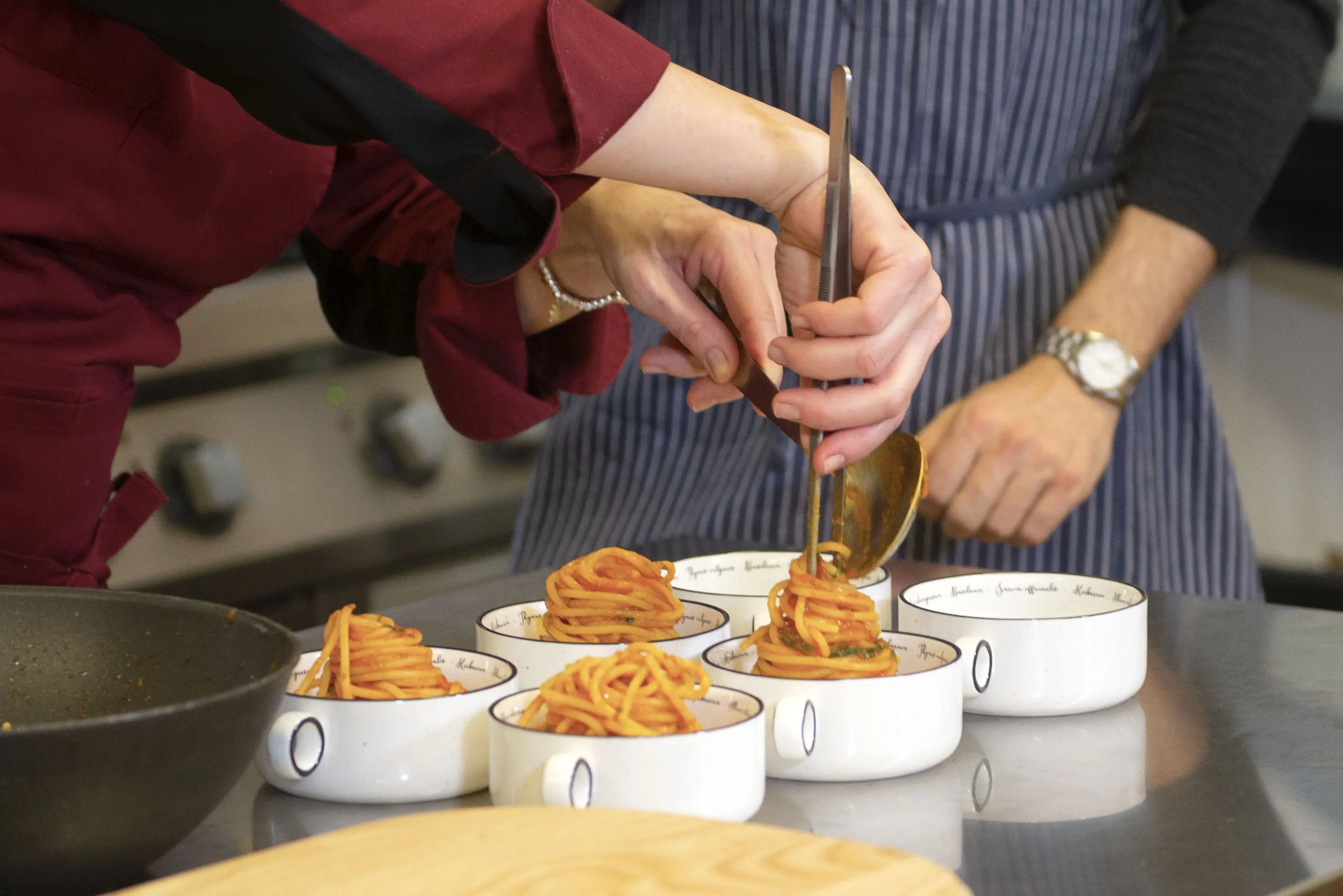 Chef per una notte, la fotogallery della mise en place