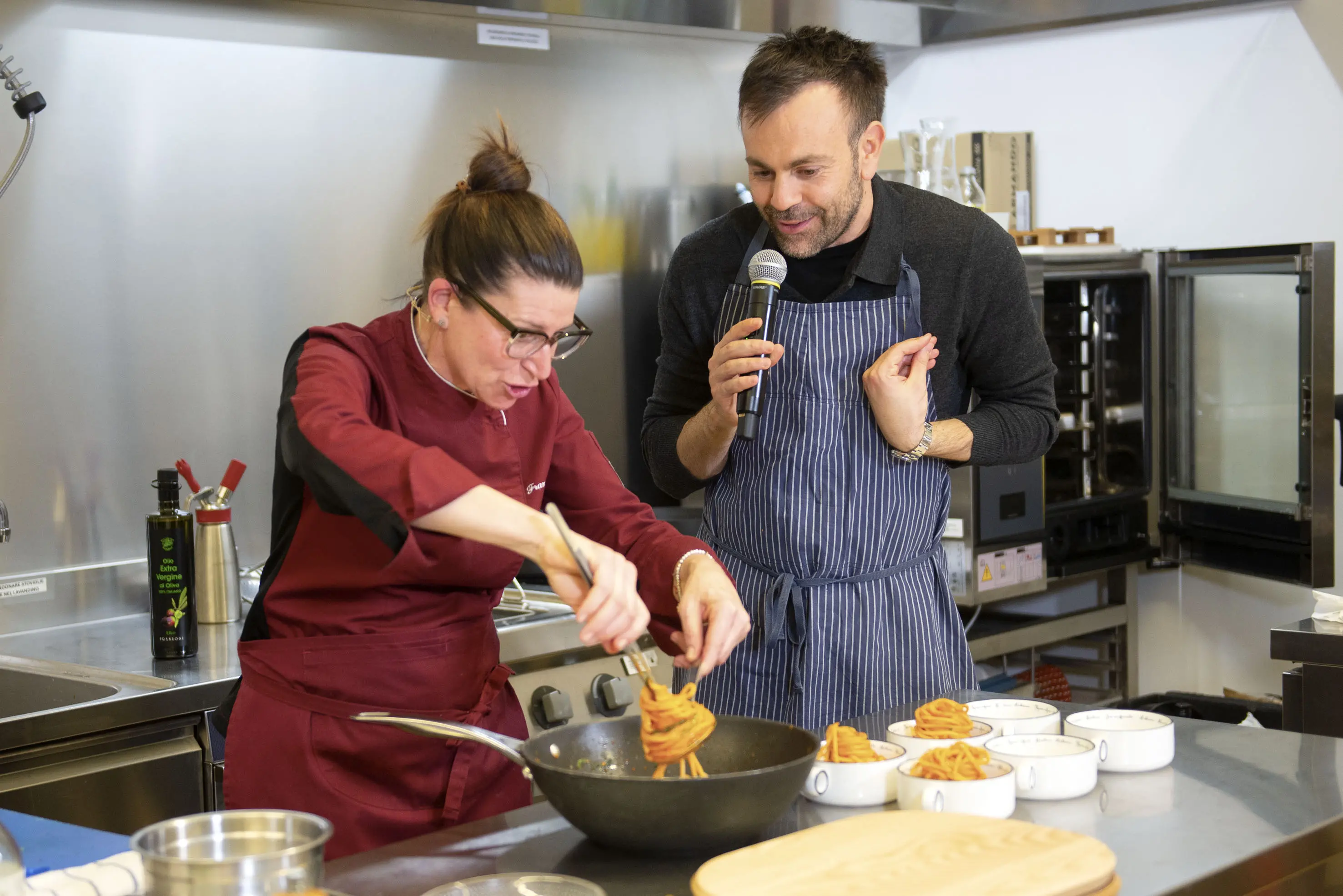 Chef per una notte, la fotogallery della mise en place
