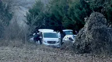 Il ritrovamento del corpo tra Brescia e Mantova - Foto Ansa © www.giornaledibrescia.it