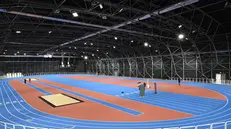 Il nuovo impianto indoor destinato principalmente all'atletica - Ufficio stampa Comune di Brescia © www.giornaledibrescia.it