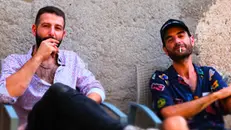 Gli amici e soci Francesco e William, prima di Sulzano, hanno lavorato insieme a Londra