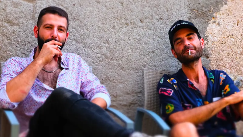 Gli amici e soci Francesco e William, prima di Sulzano, hanno lavorato insieme a Londra