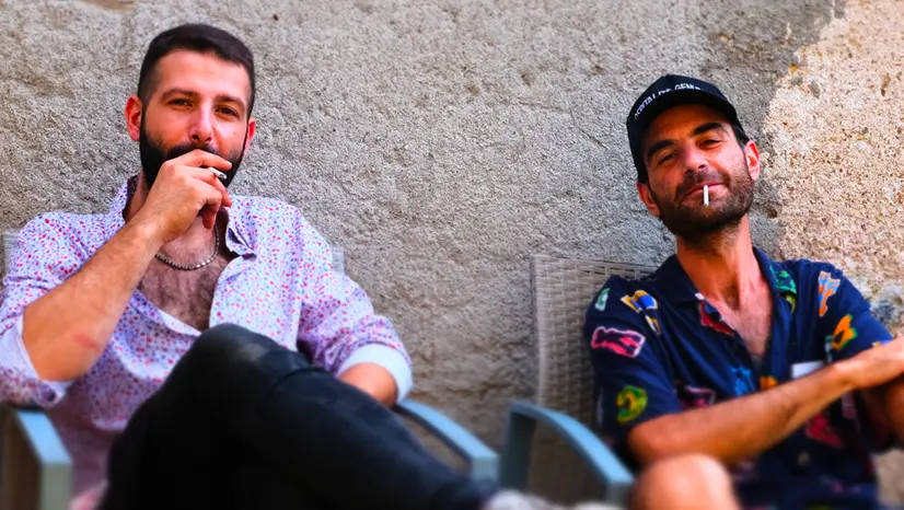 Gli amici e soci Francesco e William, prima di Sulzano, hanno lavorato insieme a Londra