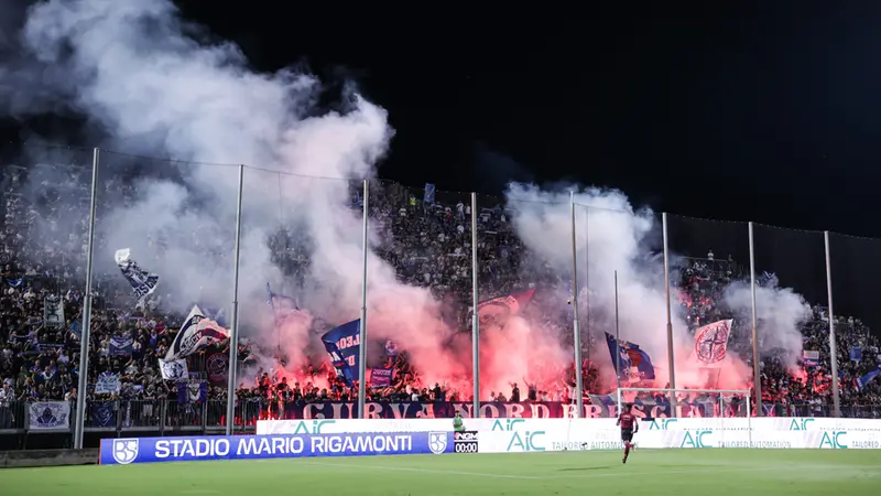 Il Rigamonti sarà un fattore fondamentale durante i play off - Foto New Reporter Comincini © www.giornaledibrescia.it