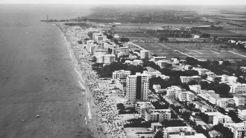 Com'era il litorale di Jesolo