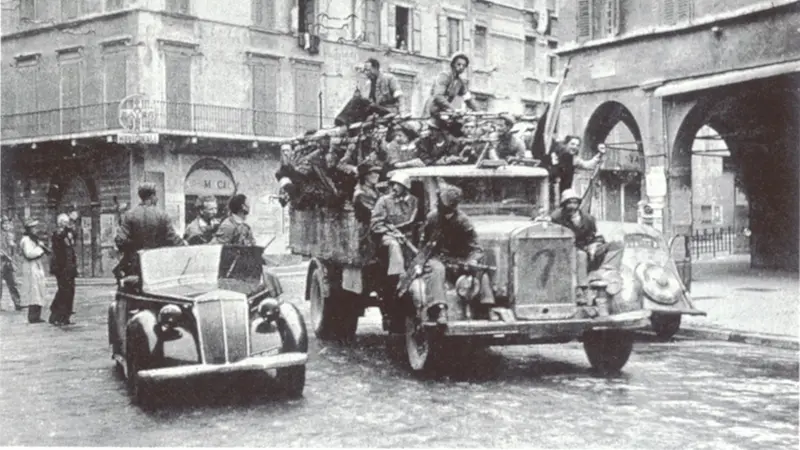 Partigiani in corso Zanardelli