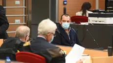 Oscar Maggi in aula - Foto Gabriele Strada /Neg © www.giornaledibrescia.it