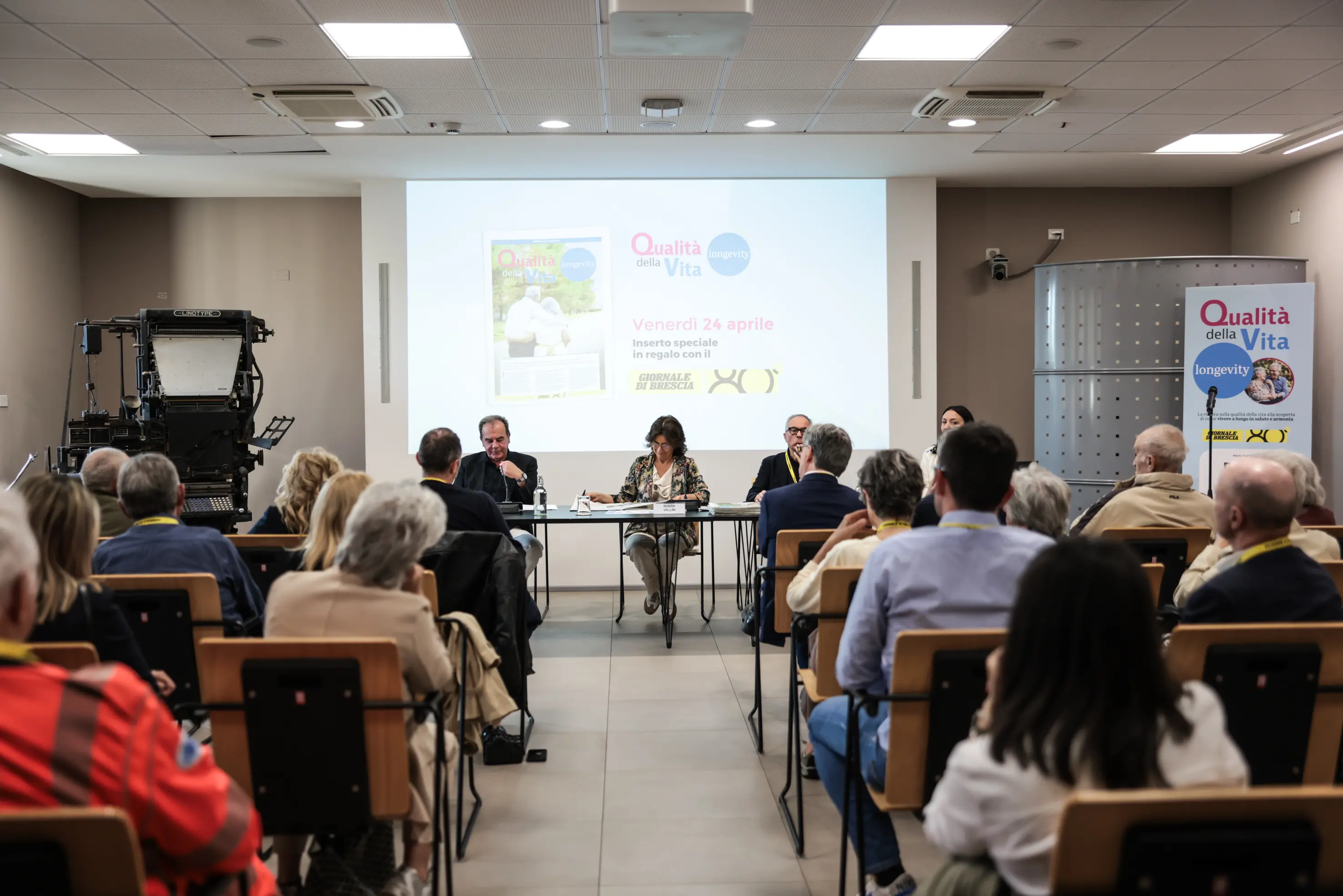CRONACA SALUTE SALA LIBRETTI QUALITA' DELLA VITA NELLA FOTO UN MOMENTO DELL'EVENTO 23/04/2026 Comincini@newreporter