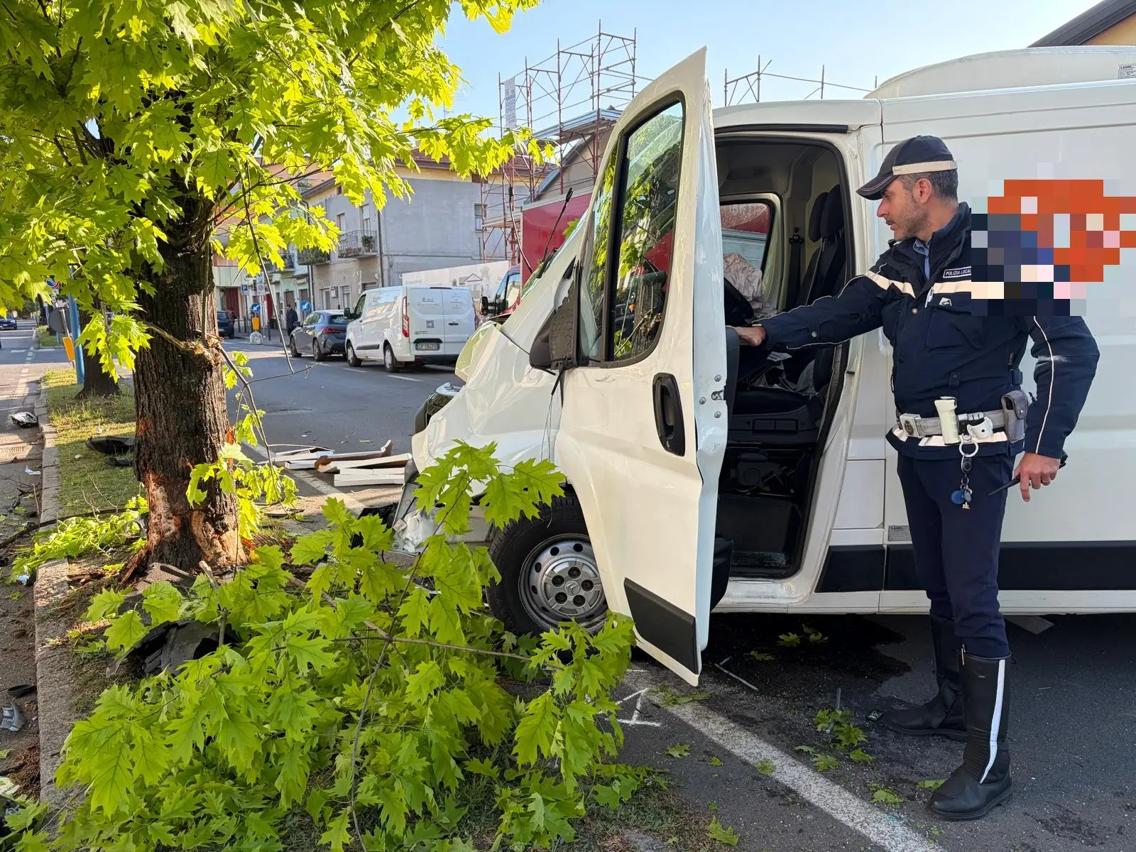 L'incidente mortale in via della Chiesa a Urago Mella