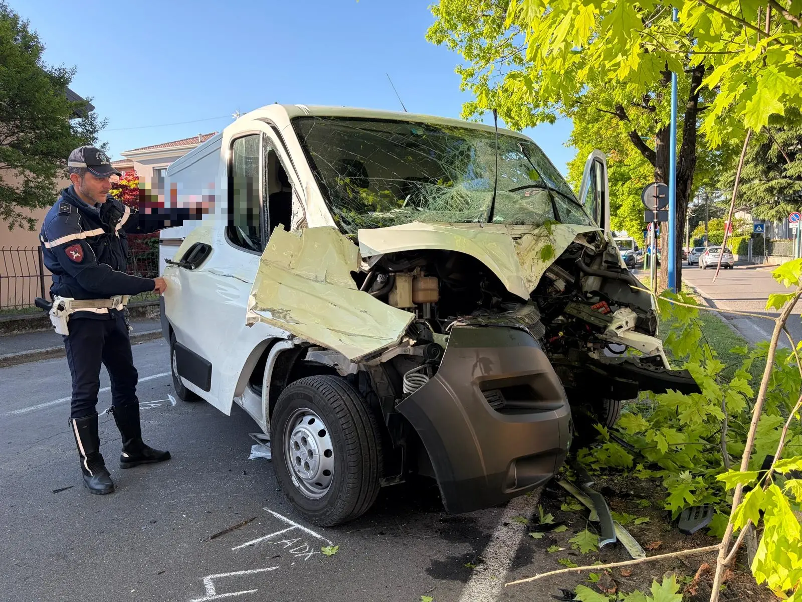 L'incidente mortale in via della Chiesa a Urago Mella