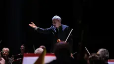 Il maestro Pier Carlo Orizio durante la 62esima edizione del festival - Foto New Reporter Comincini  © www.giornaledibrescia.it