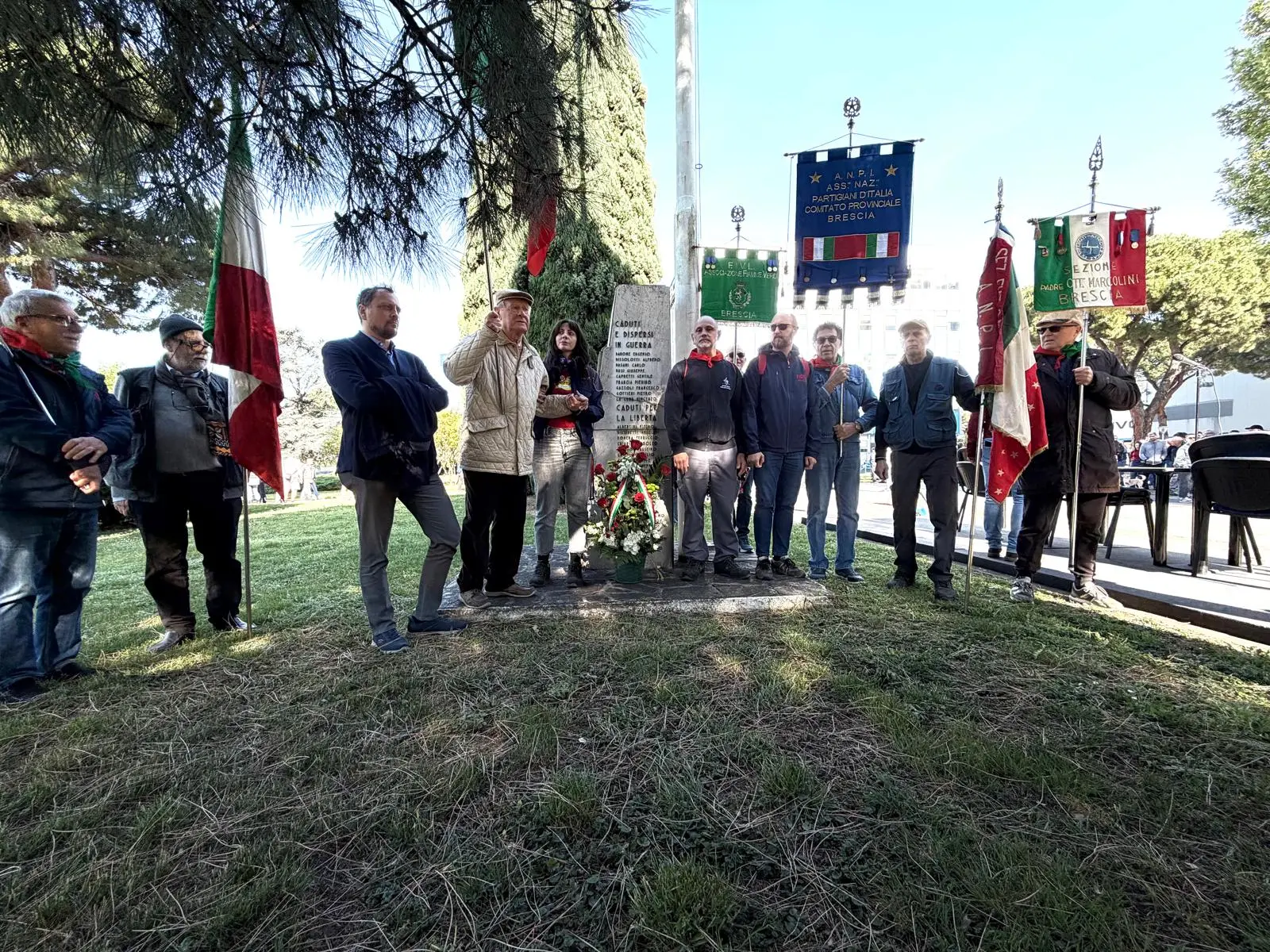 Anpi e Fiamme Verdi ricordano i caduti della Resistenza