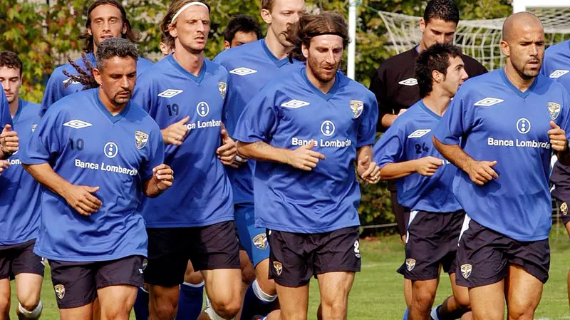 Formidabili quegli anni: un allenamento del grande Brescia a Coccaglio
