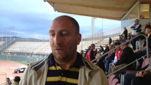 Bachini qualche anno fa in tribuna a Livorno per seguire una partita dei locali contro il Brescia