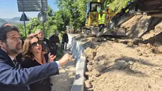 Il sopralluogo di Maione a Villanuova