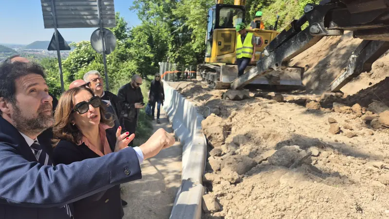 Il sopralluogo di Maione a Villanuova