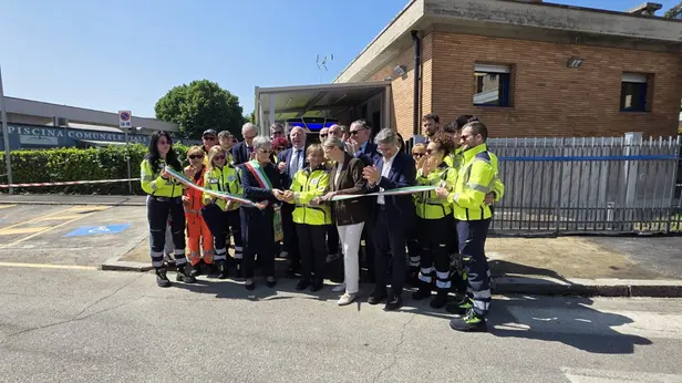 La nuova sede di Brescia Soccorso in viale Piave