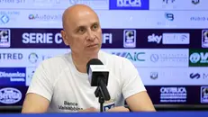 Eugenio Corini in conferenza stampa