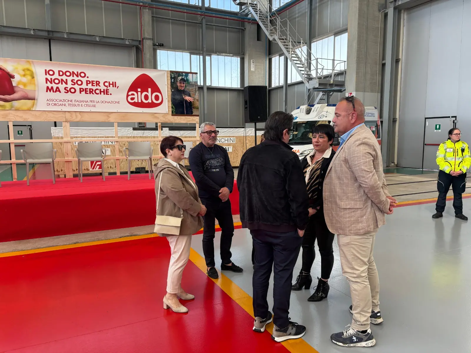 La giornata di sensibilizzazione alla Franchini Acciai di Mairano