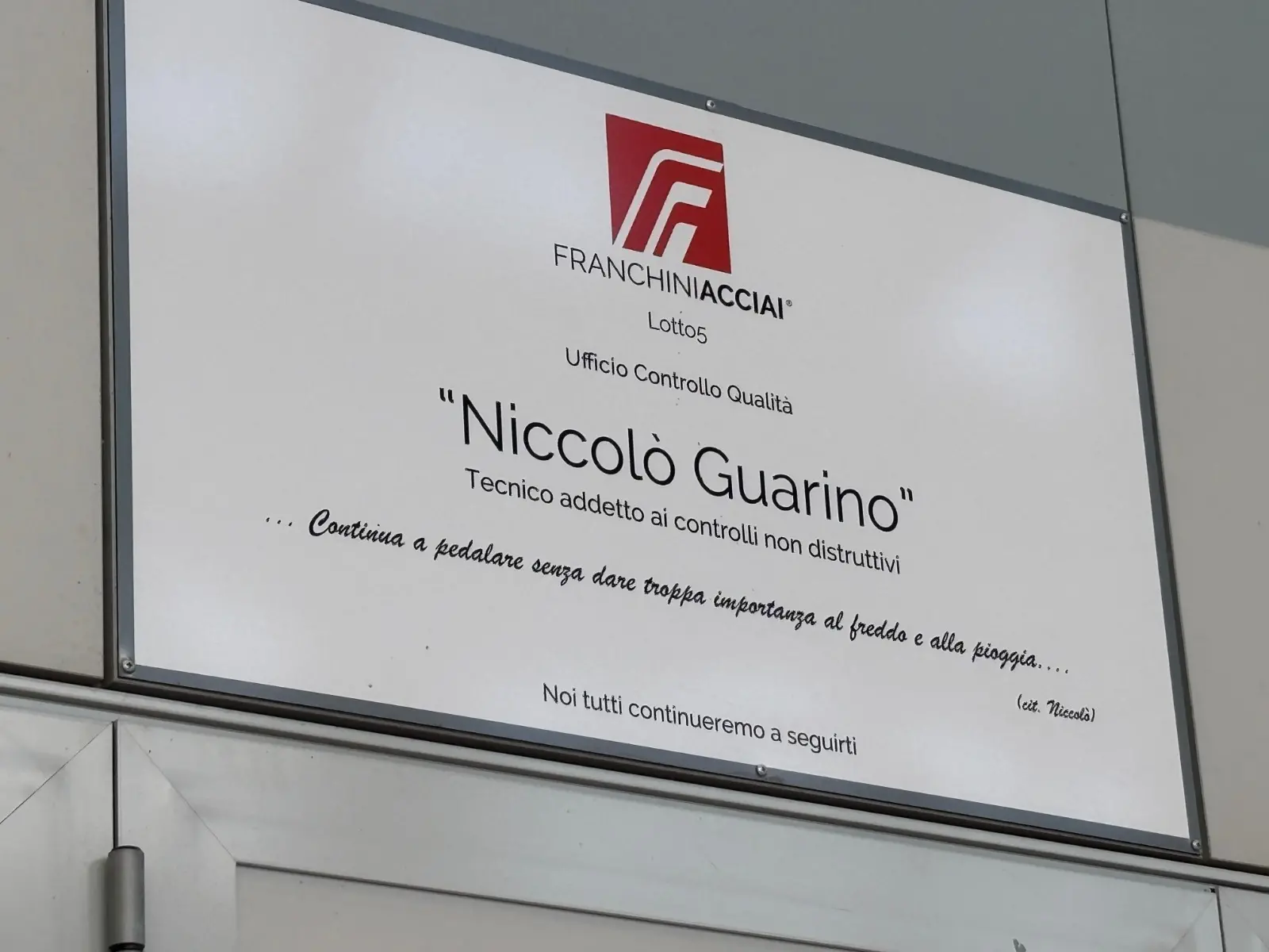 La giornata di sensibilizzazione alla Franchini Acciai di Mairano