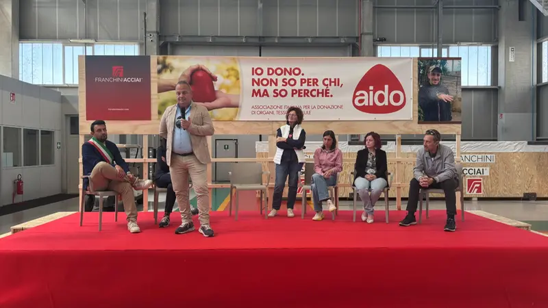 La giornata di sensibilizzazione alla Franchini Acciai di Mairano