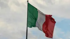 La bandiera dell'Italia