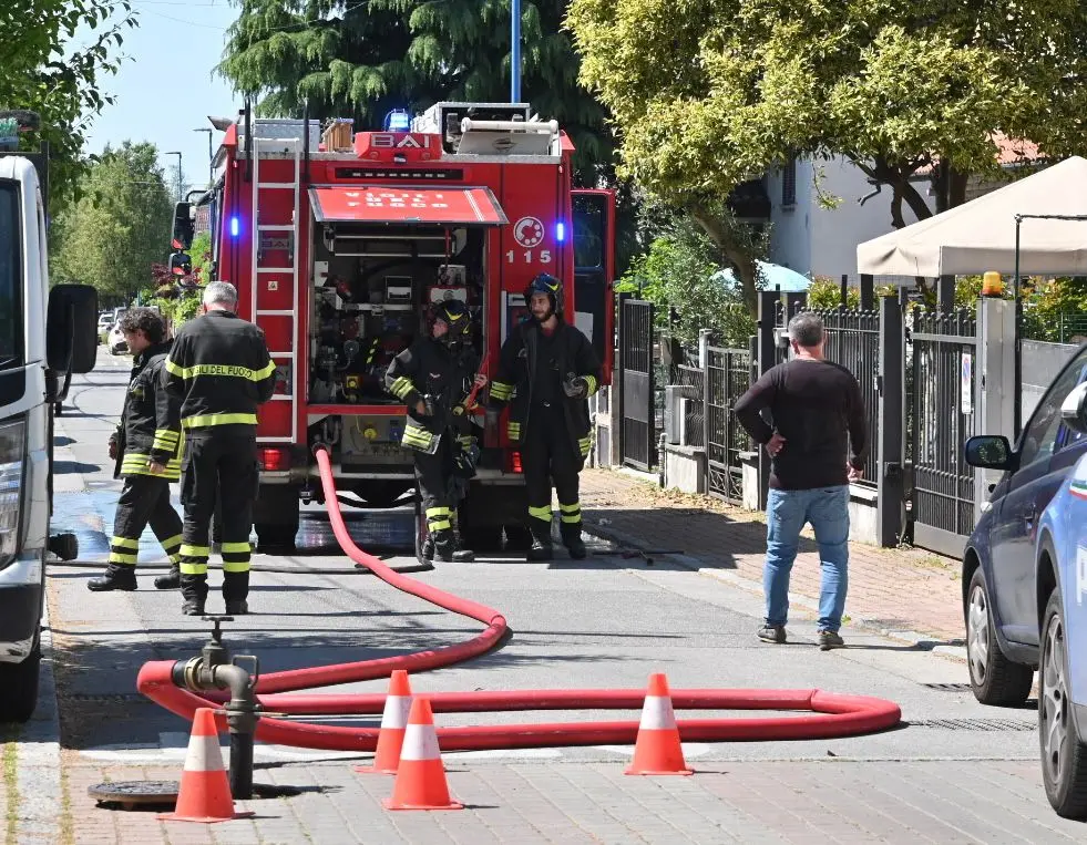 Fuga di gas e principio di incendio al Villaggio Badia