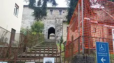 I lavori al Castello Oldofredi - © www.giornaledibrescia.it