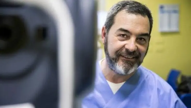 Dottor Gianpaolo Gatta, responsabile dell’Unità operativa di Oculistica dell’Istituto clinico Città di Brescia