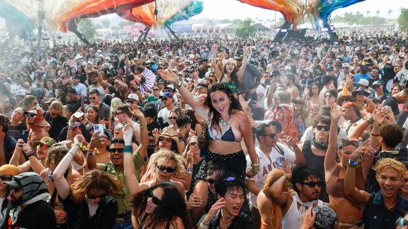 Il Coachella 2026 - Foto Ansa © www.giornaledibrescia.it